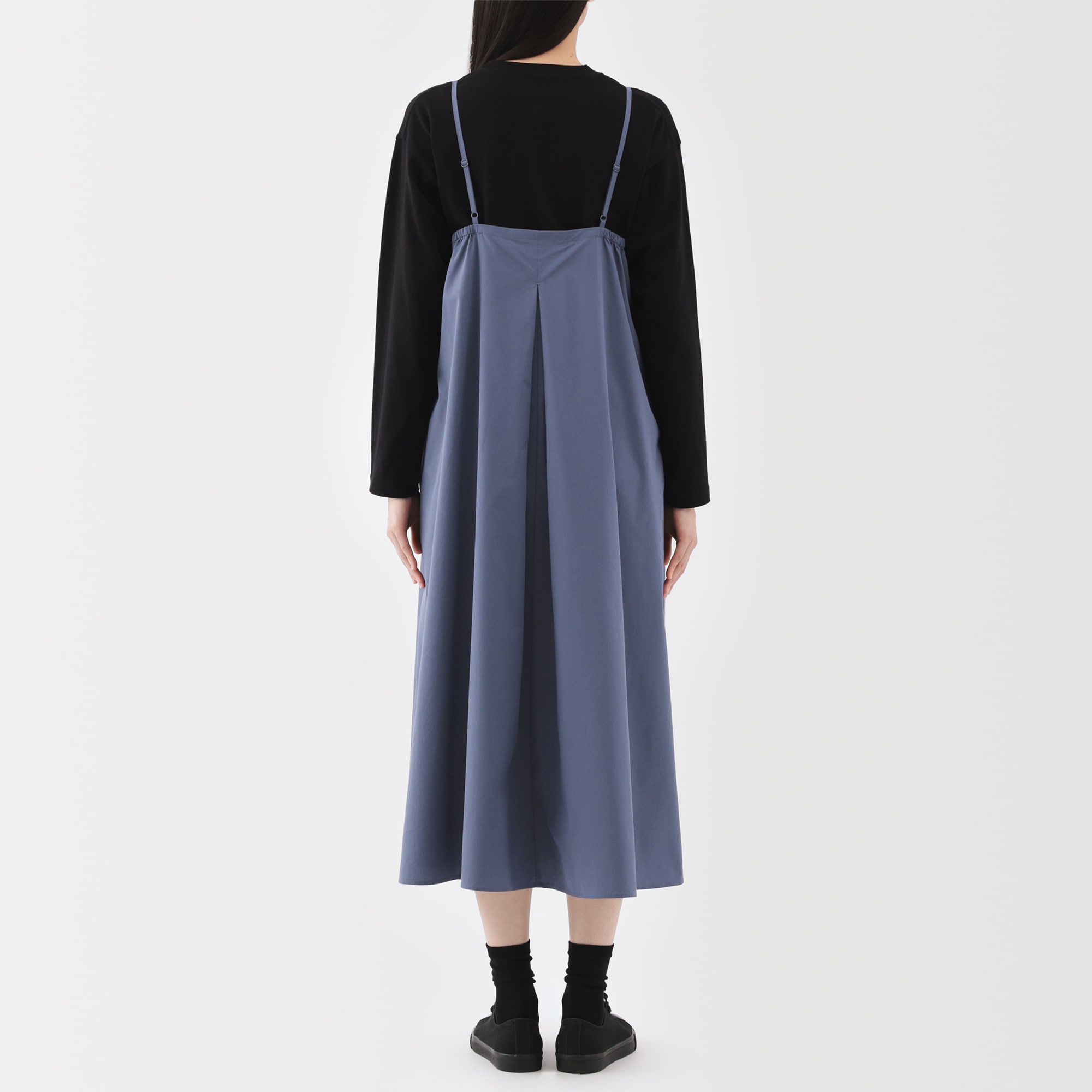 婦人 乾きやすい ブロードキャミソールワンピース | 無印良品