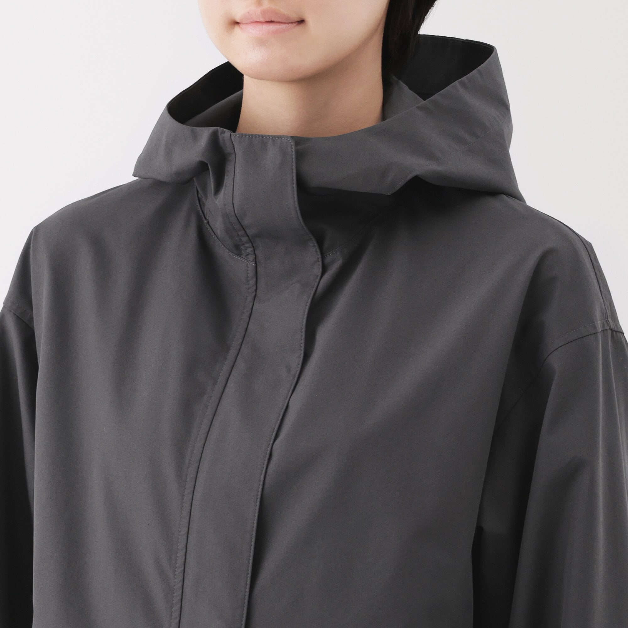 婦人　撥水　フードジャケット