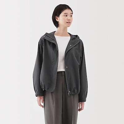 婦人　撥水　フードジャケット