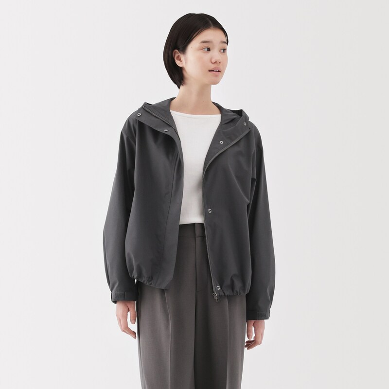 婦人 撥水 フードジャケット | 無印良品