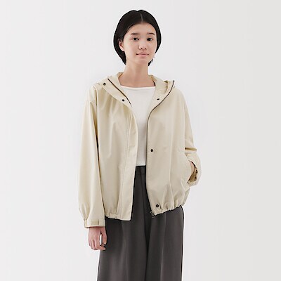 婦人　撥水　フードジャケット