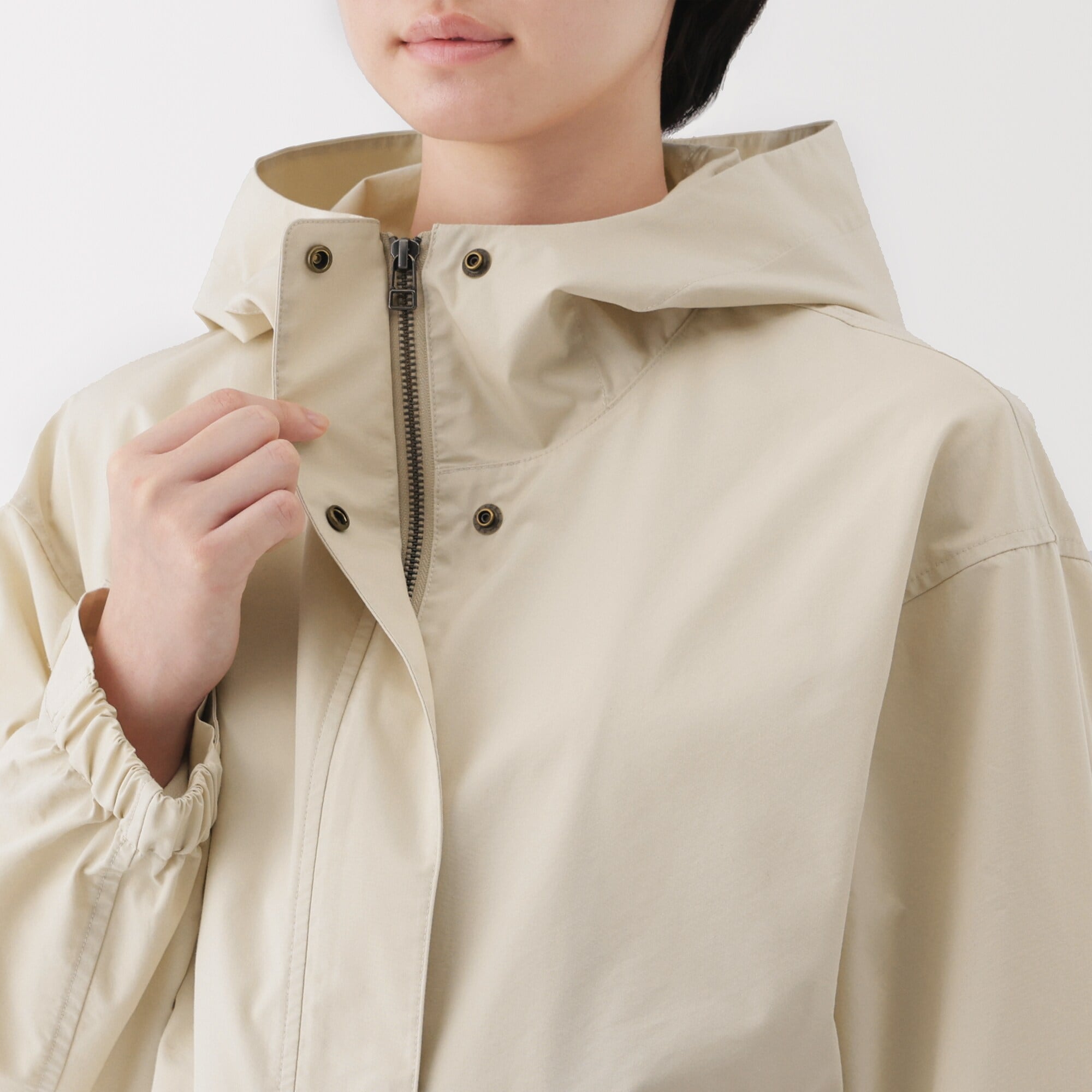 婦人 撥水 フードジャケット | 無印良品