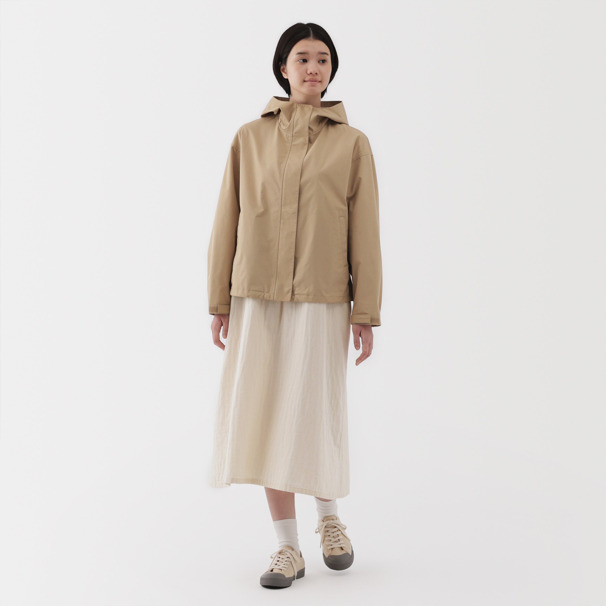 婦人 撥水 フードジャケット | 無印良品