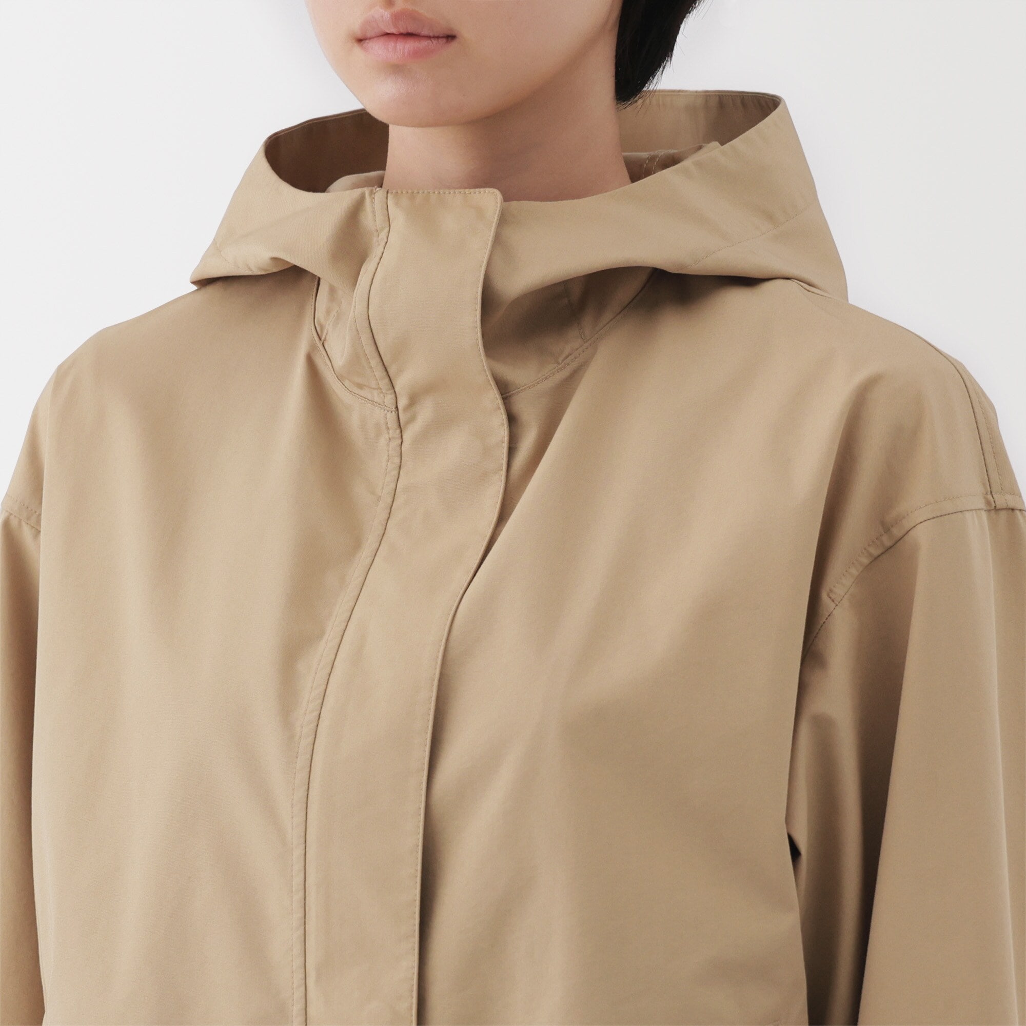 婦人 撥水 フードジャケット | 無印良品