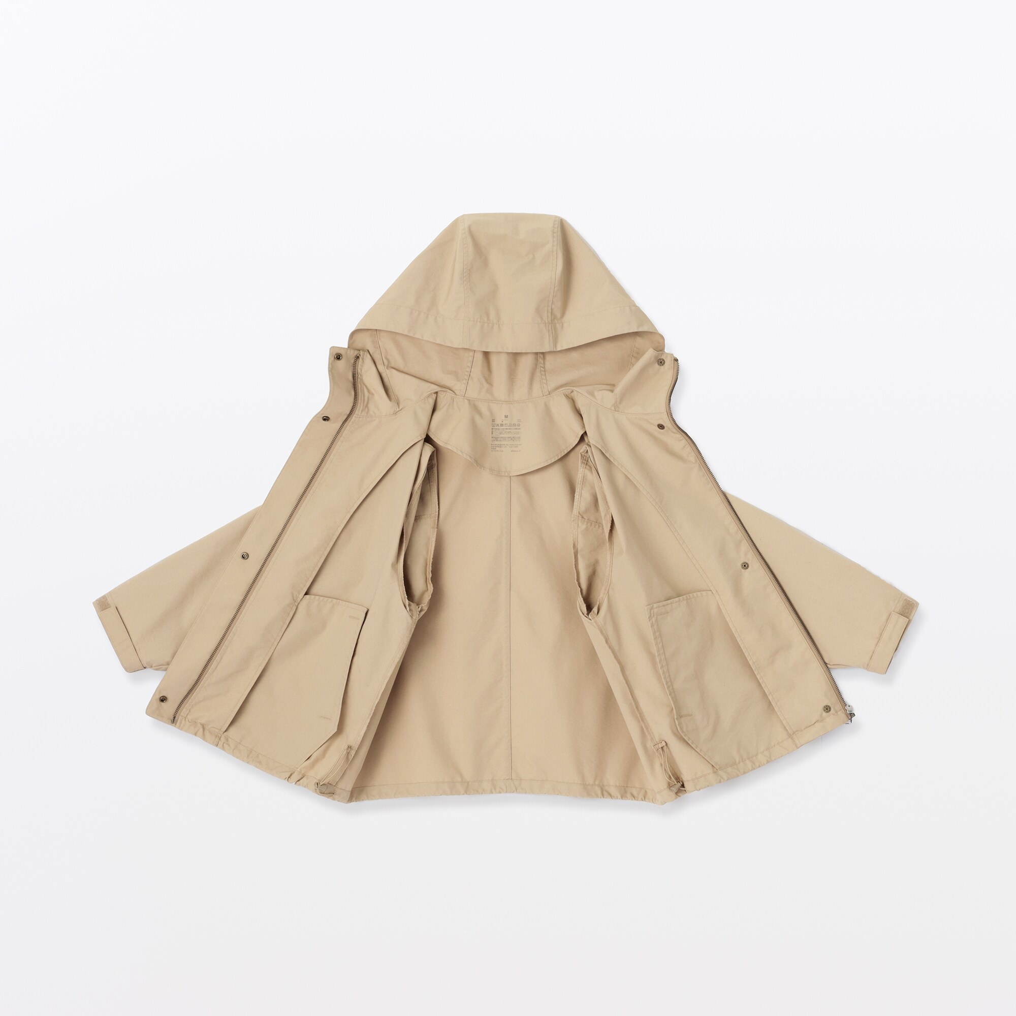 婦人　撥水　フードジャケット