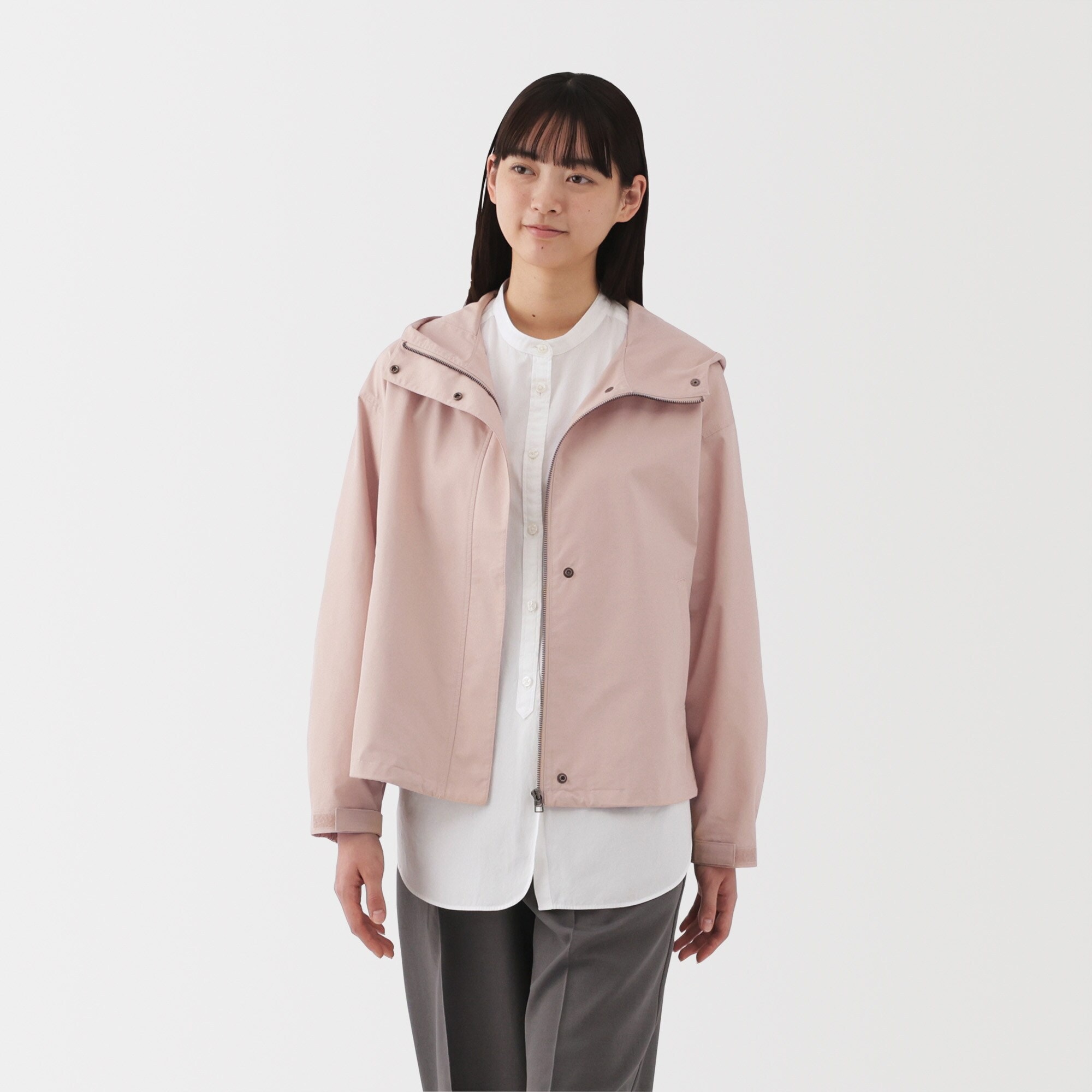 婦人 撥水 フードジャケット | 無印良品