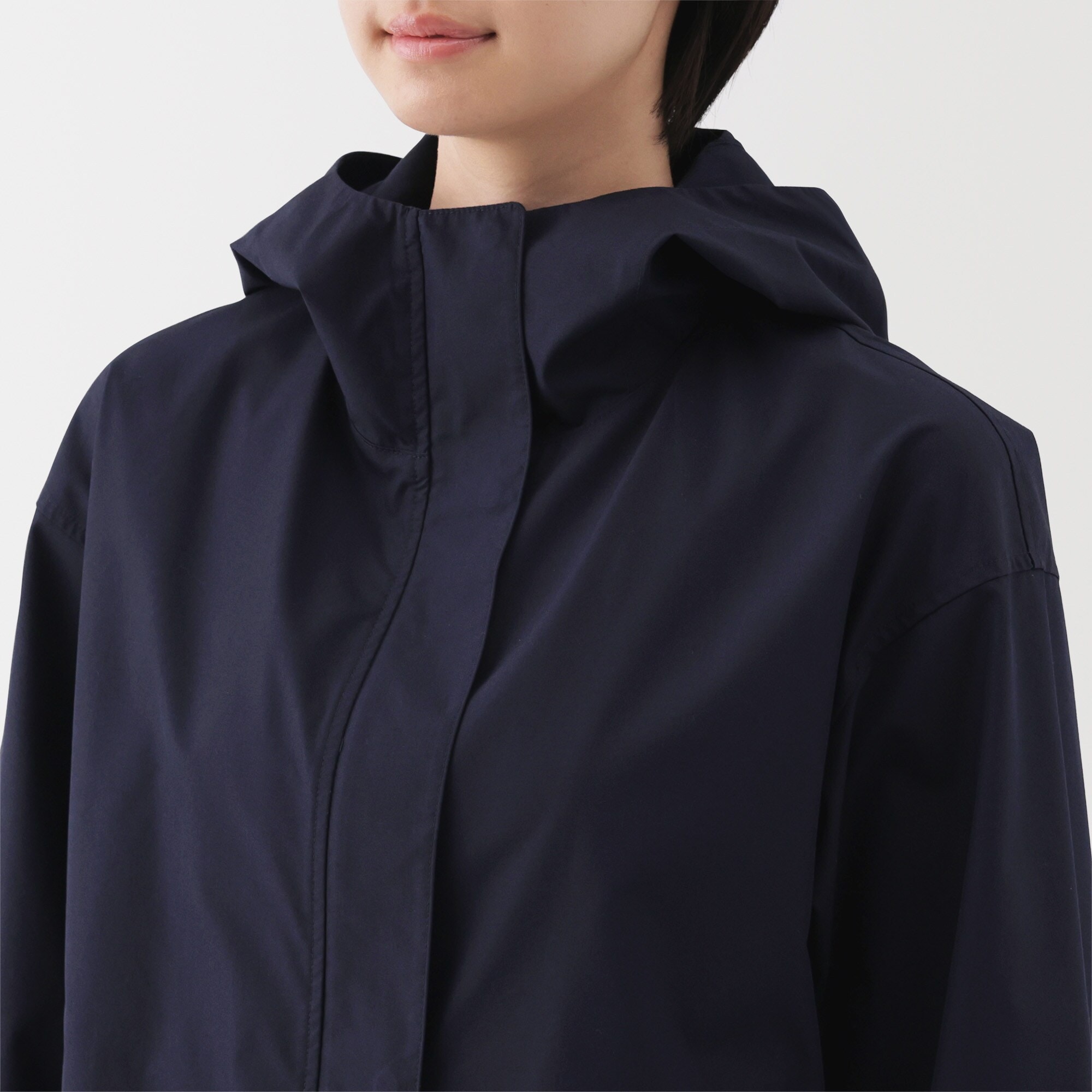 婦人　撥水　フードジャケット