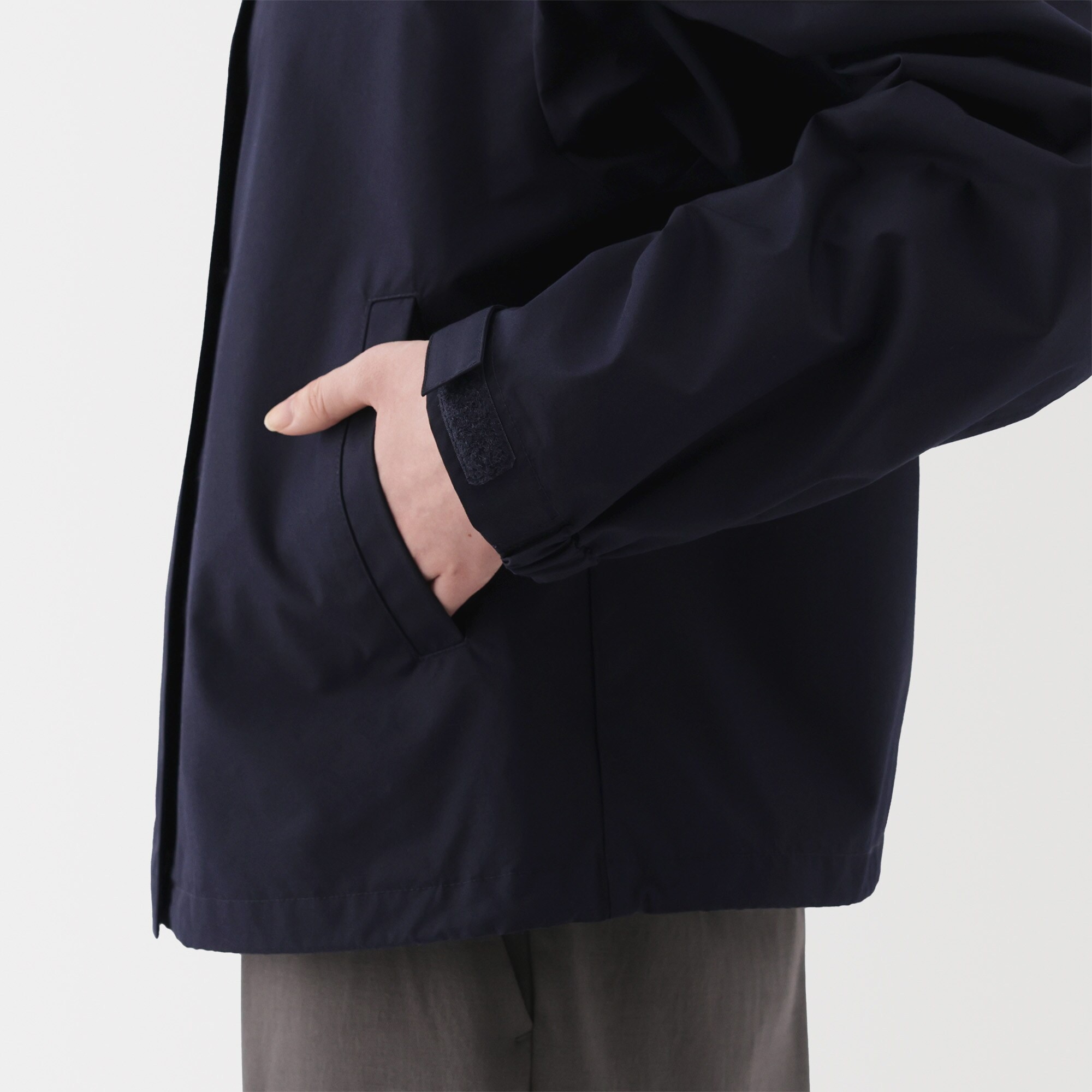 婦人　撥水　フードジャケット