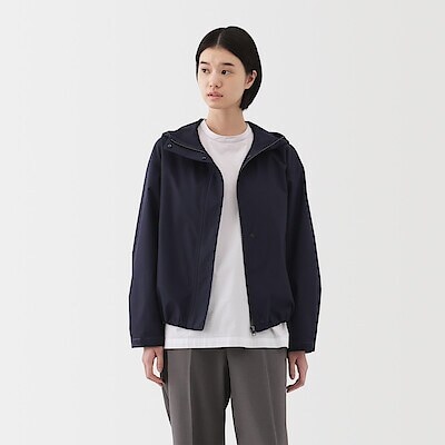 婦人　撥水　フードジャケット