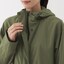 婦人　撥水　フード付きコート