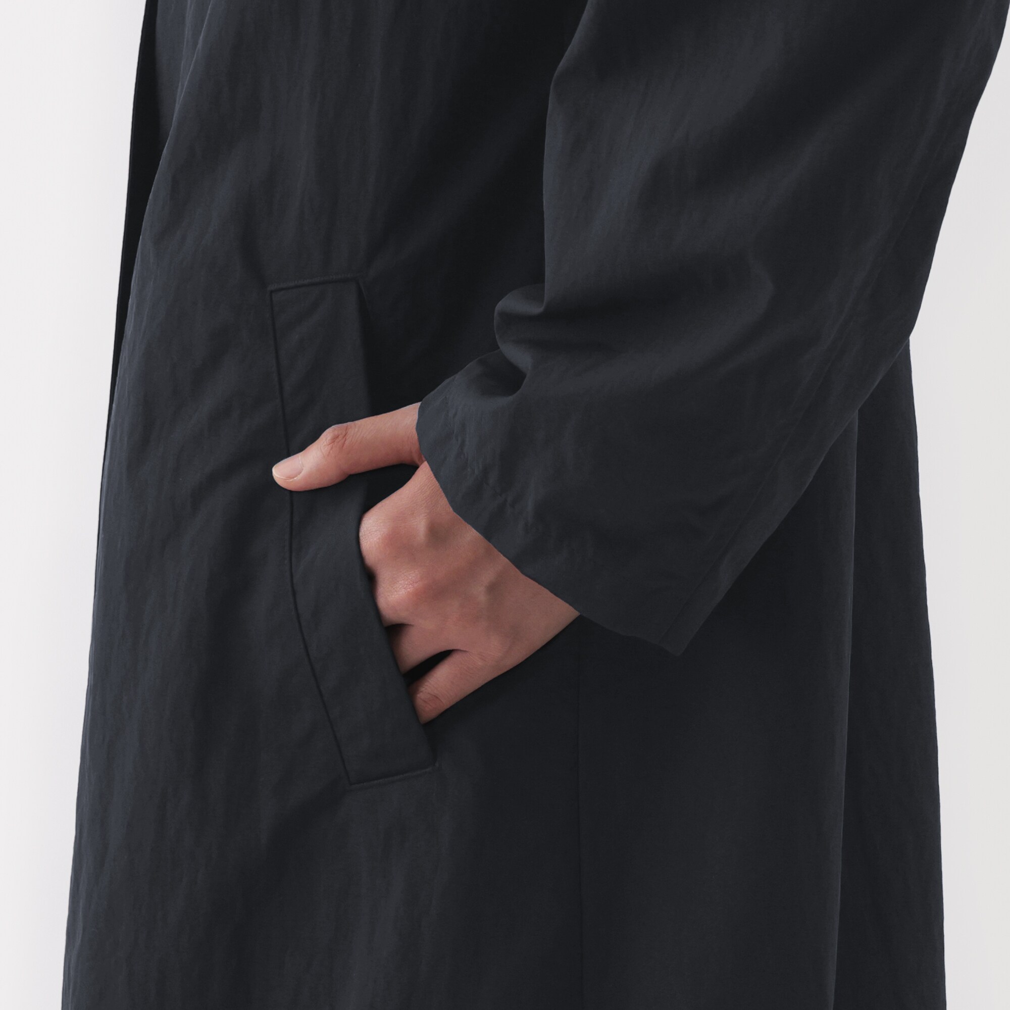 婦人 撥水 フード付きコート | 無印良品