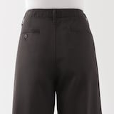 婦人　ムラ糸　チノタックワイドパンツ　股下短め（ＯＳ）