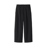 婦人　ムラ糸　チノタックワイドパンツ　股下短め（ＯＳ）