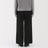 婦人　ムラ糸　チノタックワイドパンツ　股下短め（ＯＳ）