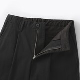 婦人　ムラ糸　チノタックワイドパンツ　股下短め（ＯＳ）