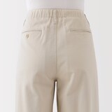 婦人　ムラ糸　チノタックワイドパンツ　股下短め（ＯＳ）