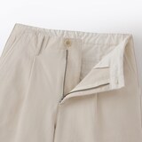 婦人　ムラ糸　チノタックワイドパンツ　股下短め（ＯＳ）