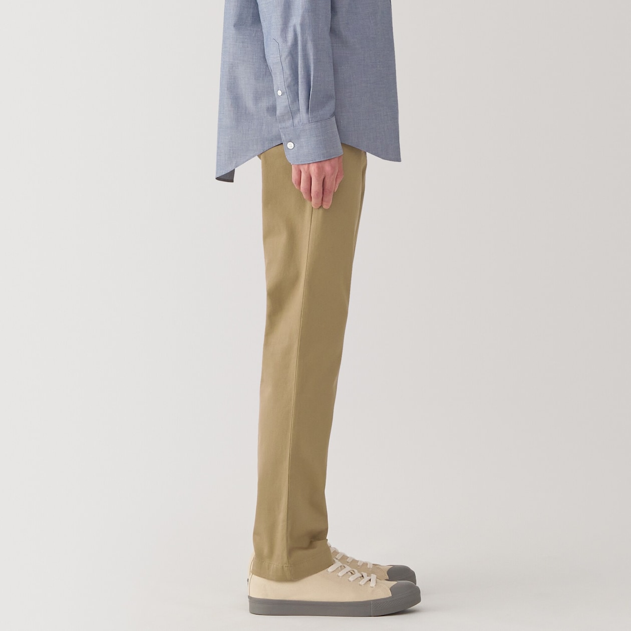 紳士　ストレッチチノスリムパンツ