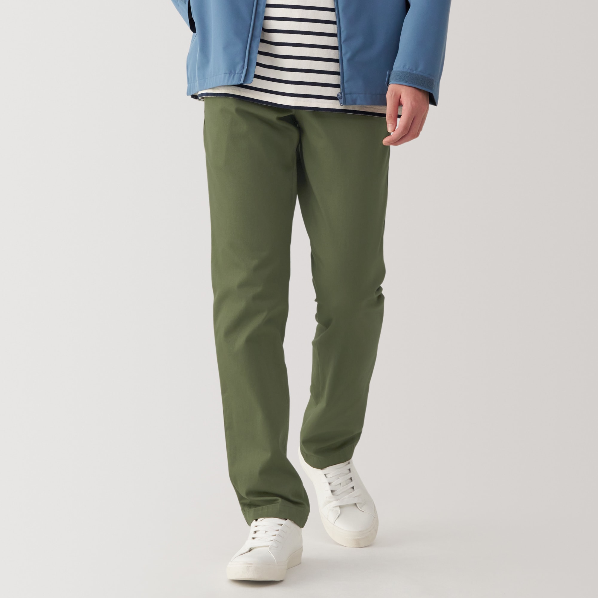 紳士　ストレッチチノスリムパンツ