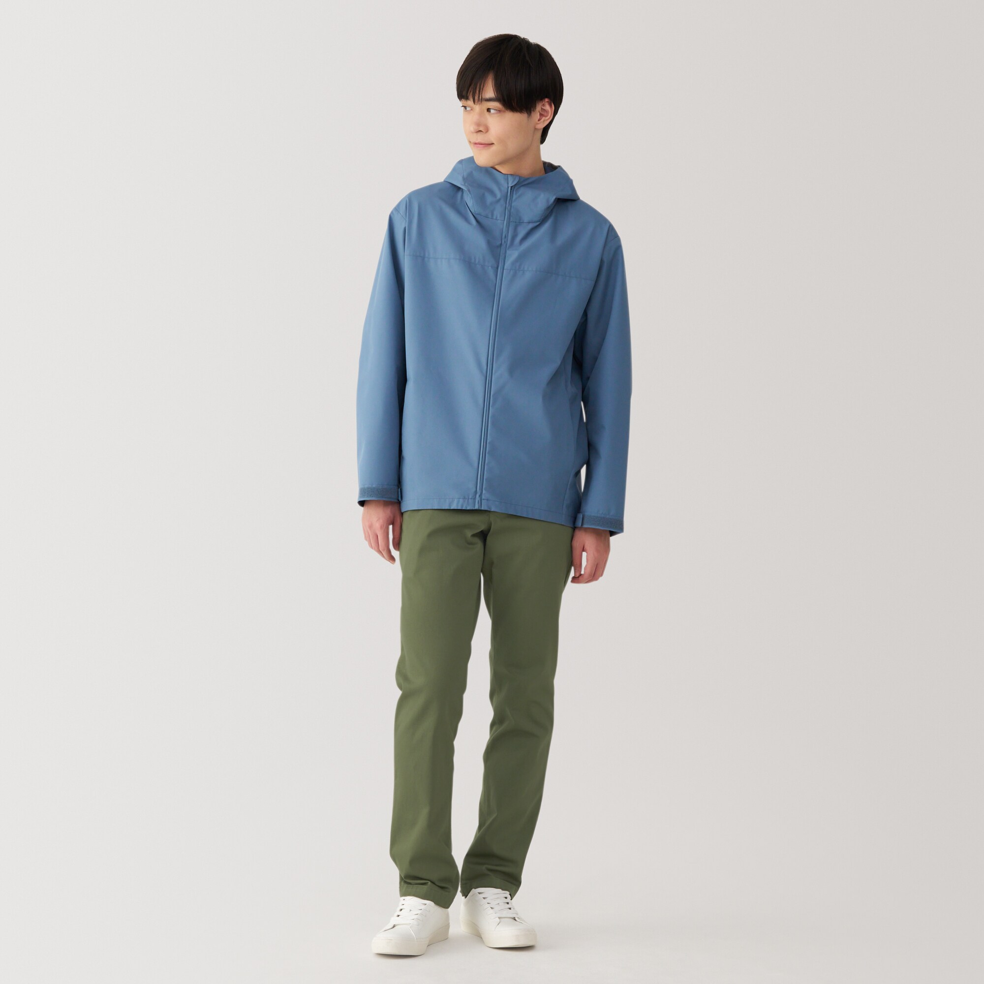 紳士　ストレッチチノスリムパンツ