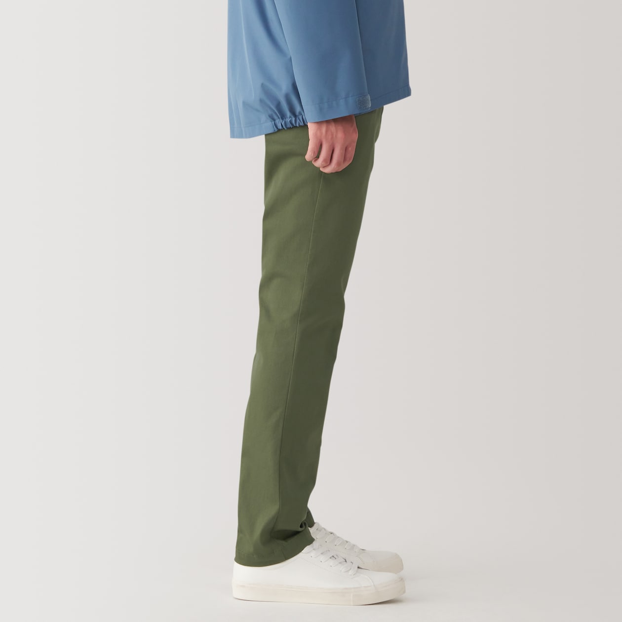紳士　ストレッチチノスリムパンツ