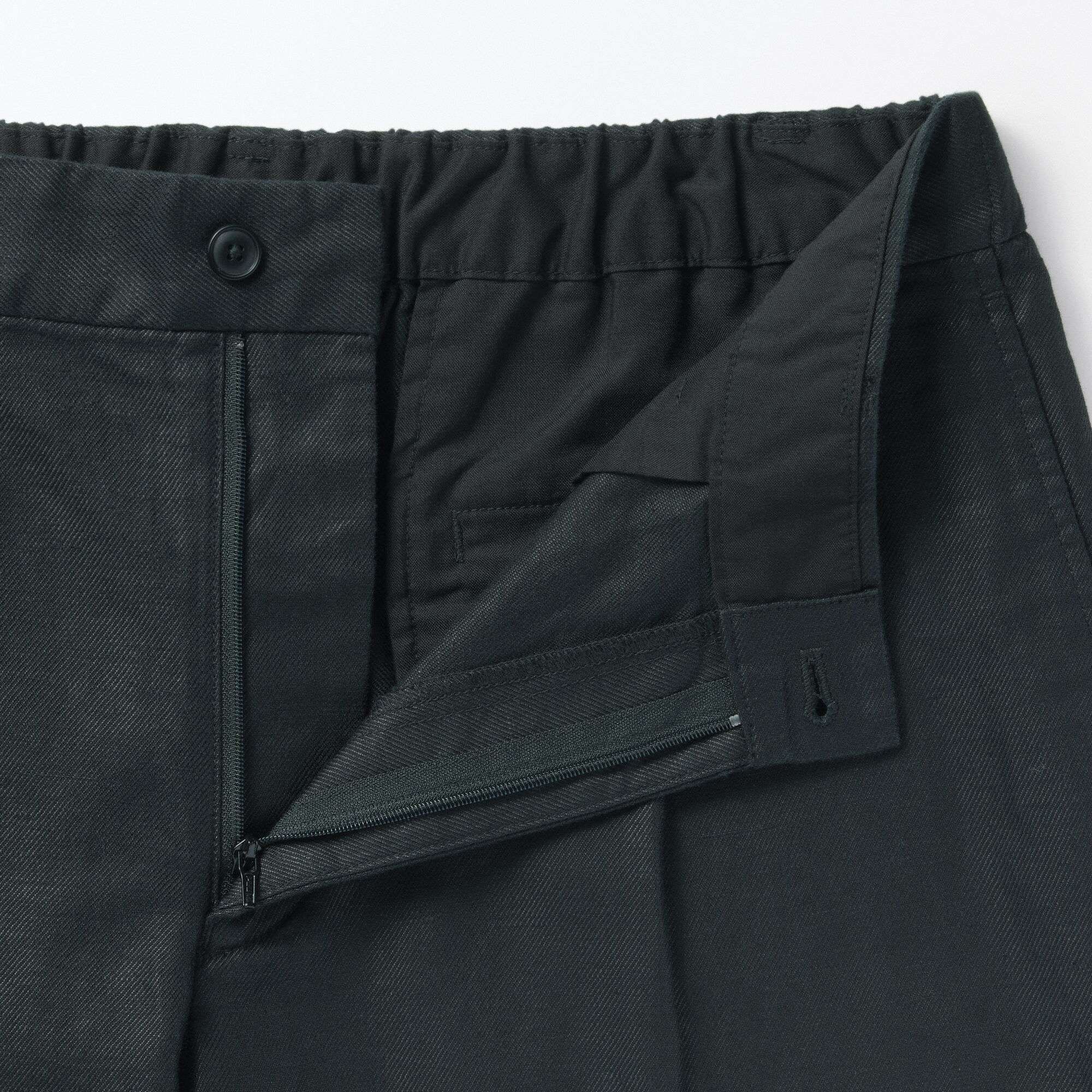 紳士 ヘンプ混ツイルタックストレートパンツ | 無印良品