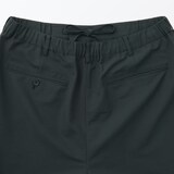 紳士　風を通すストレッチサッカーノータックパンツ