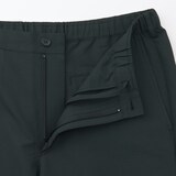 紳士　風を通すストレッチサッカーノータックパンツ