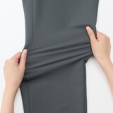 紳士　風を通すストレッチサッカーノータックパンツ