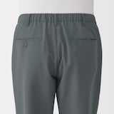 紳士　風を通すストレッチサッカーノータックパンツ