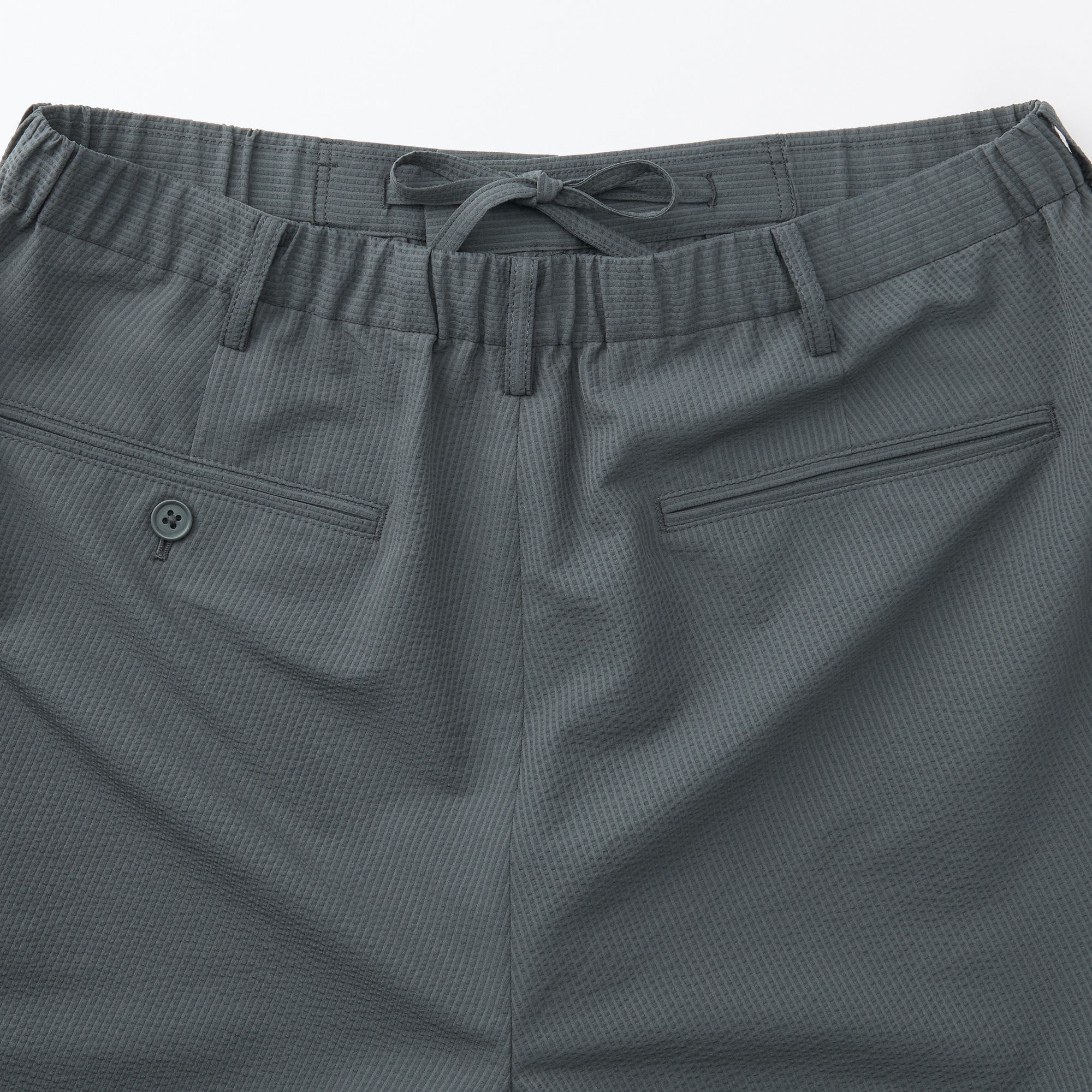 紳士 風を通すストレッチサッカーノータックパンツ | 無印良品