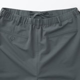 紳士　風を通すストレッチサッカーノータックパンツ