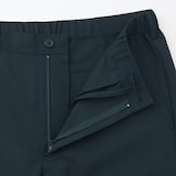 紳士　風を通すストレッチサッカーノータックパンツ