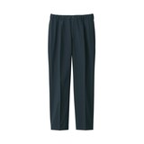 紳士　風を通すタックテーパードパンツ