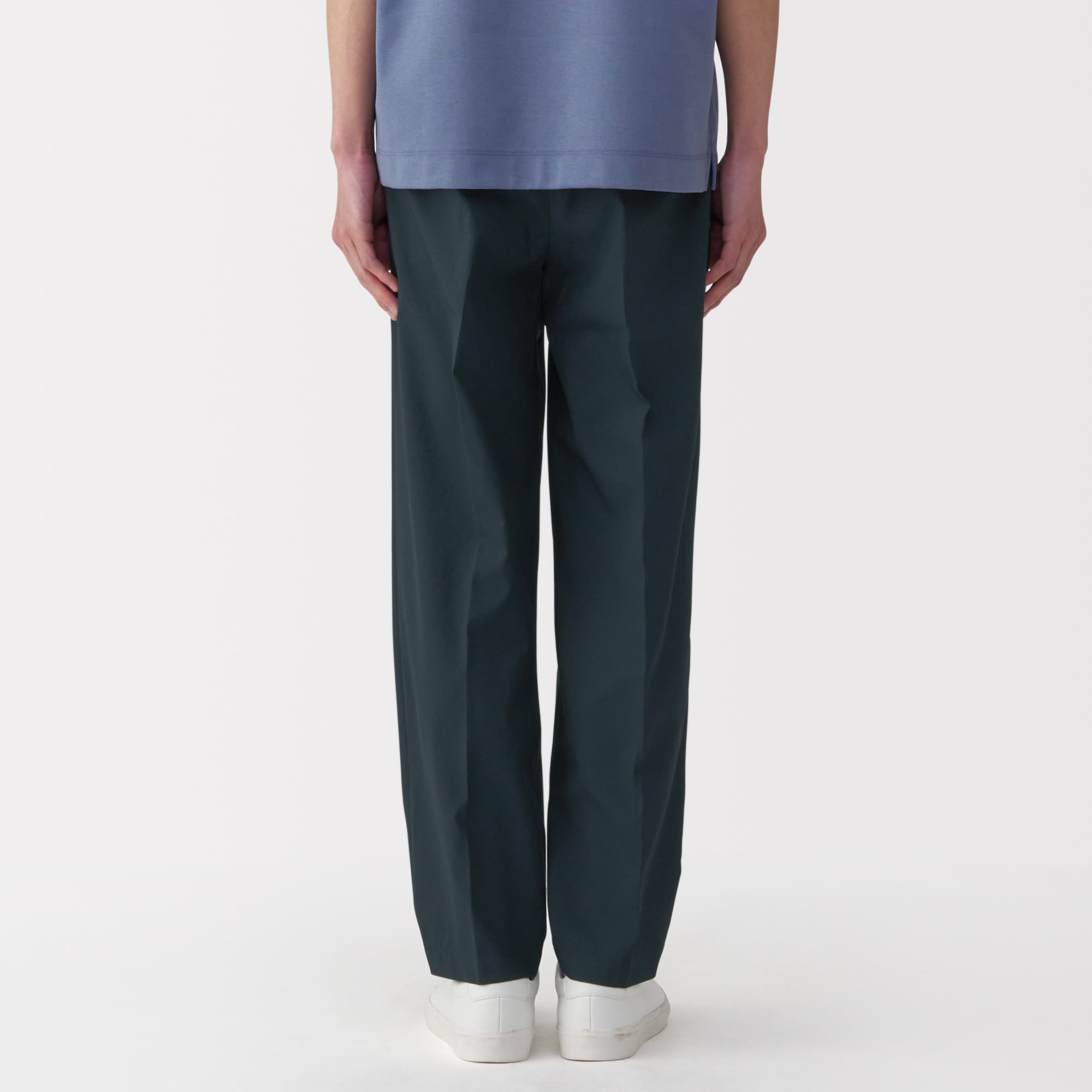 紳士 風を通すタックテーパードパンツ | 無印良品