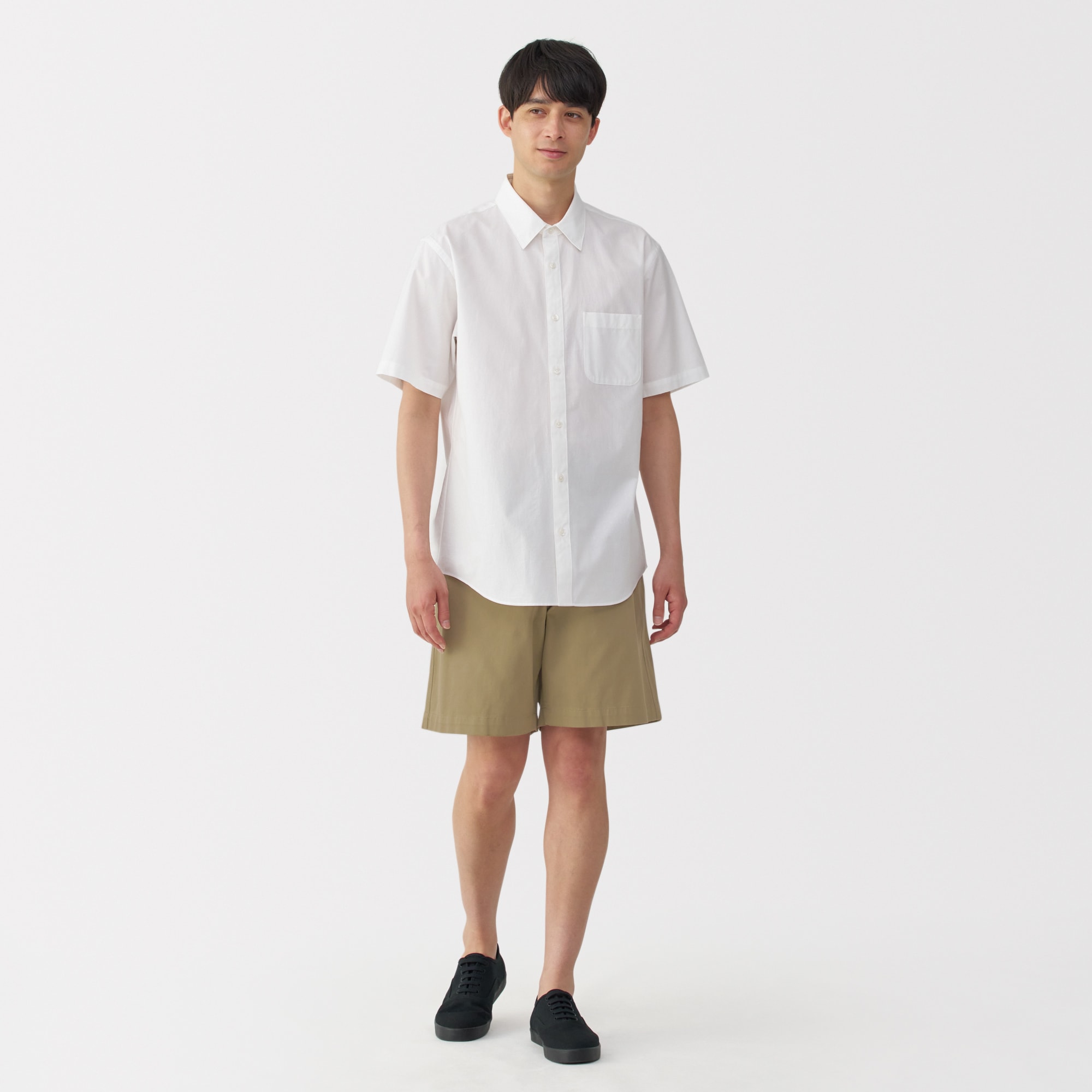 紳士 ストレッチチノショートパンツ | 無印良品