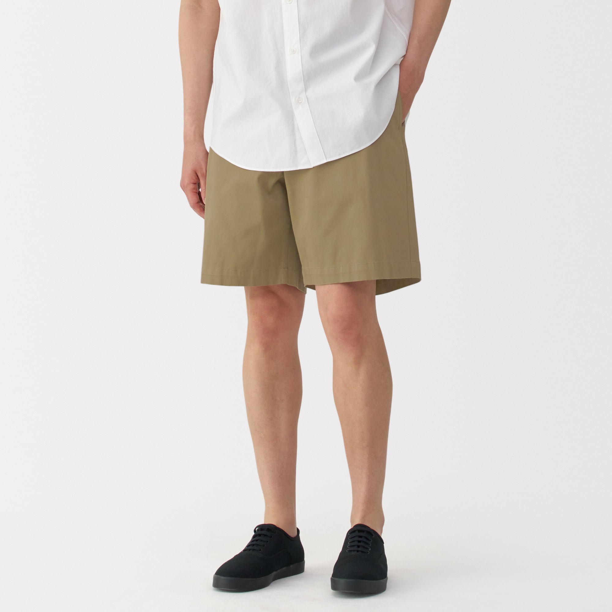 紳士　ストレッチチノショートパンツ