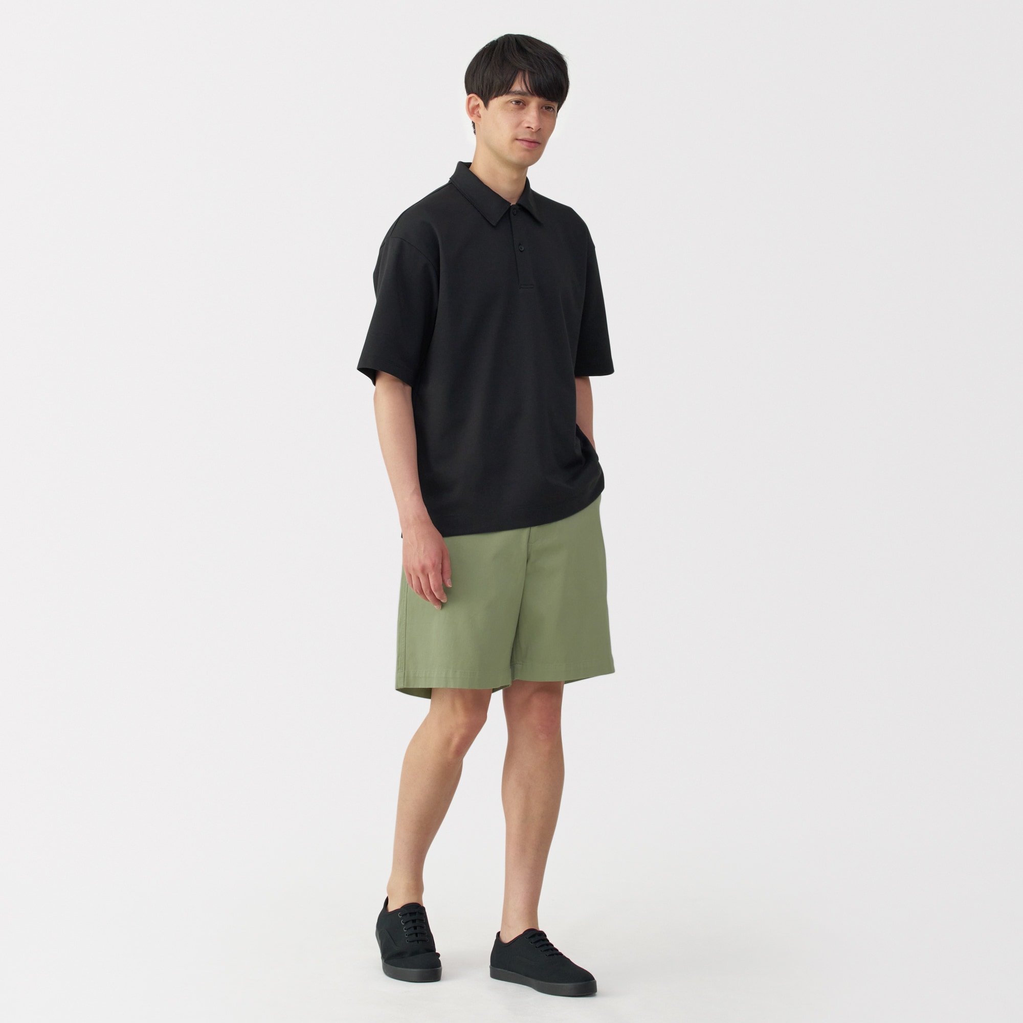 紳士　ストレッチチノショートパンツ