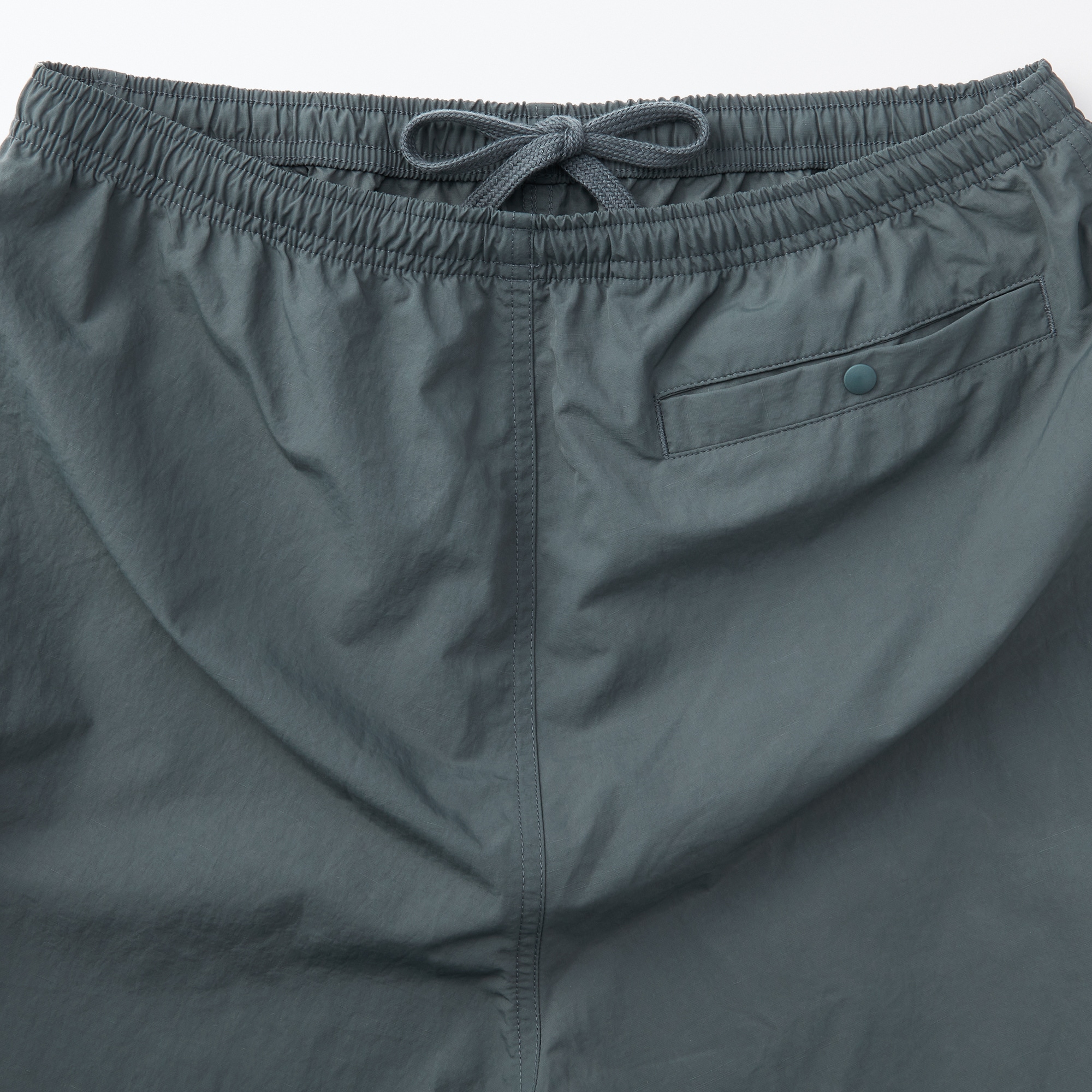 紳士　撥水ナイロンポケッタブルショートパンツ