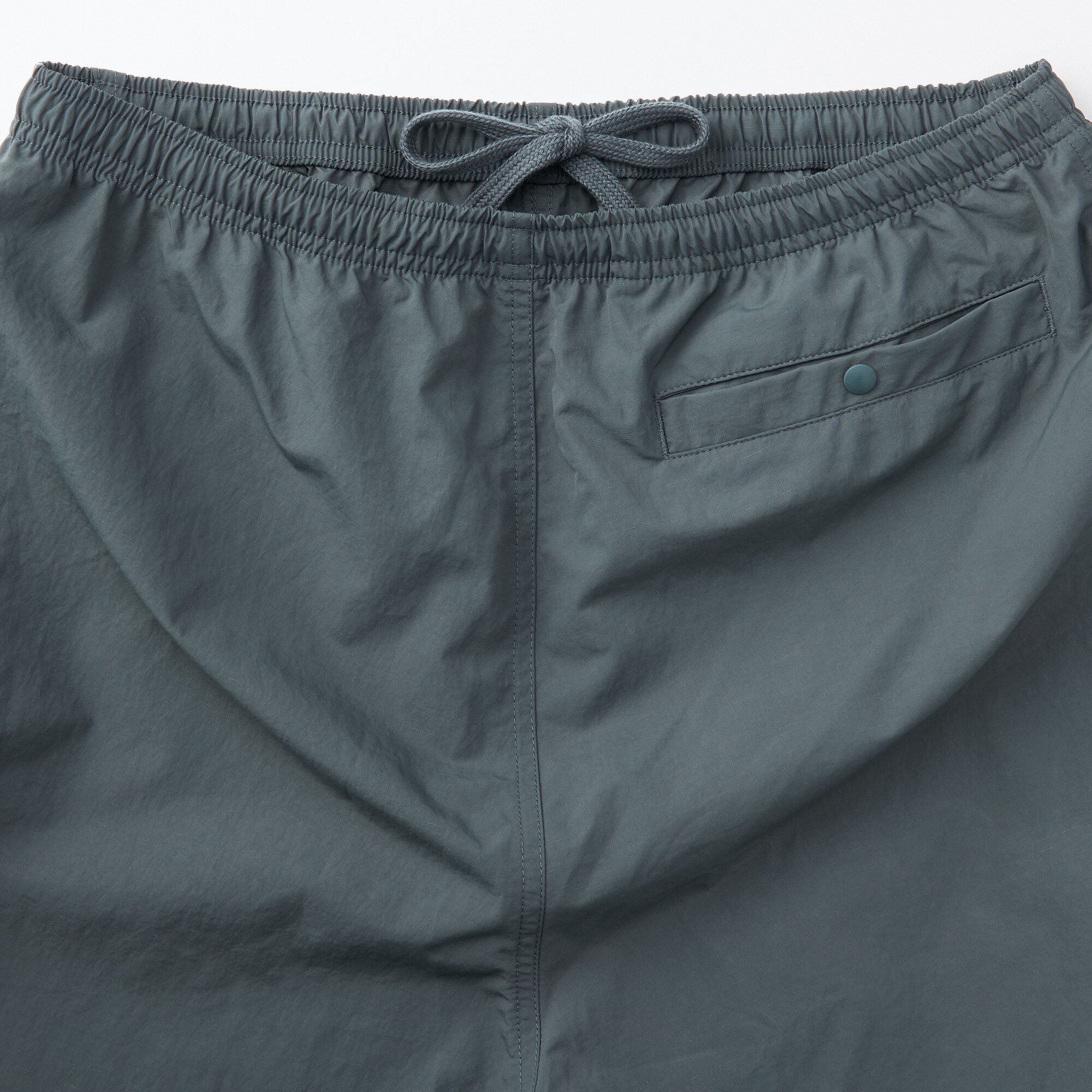 紳士　撥水ナイロンポケッタブルショートパンツ