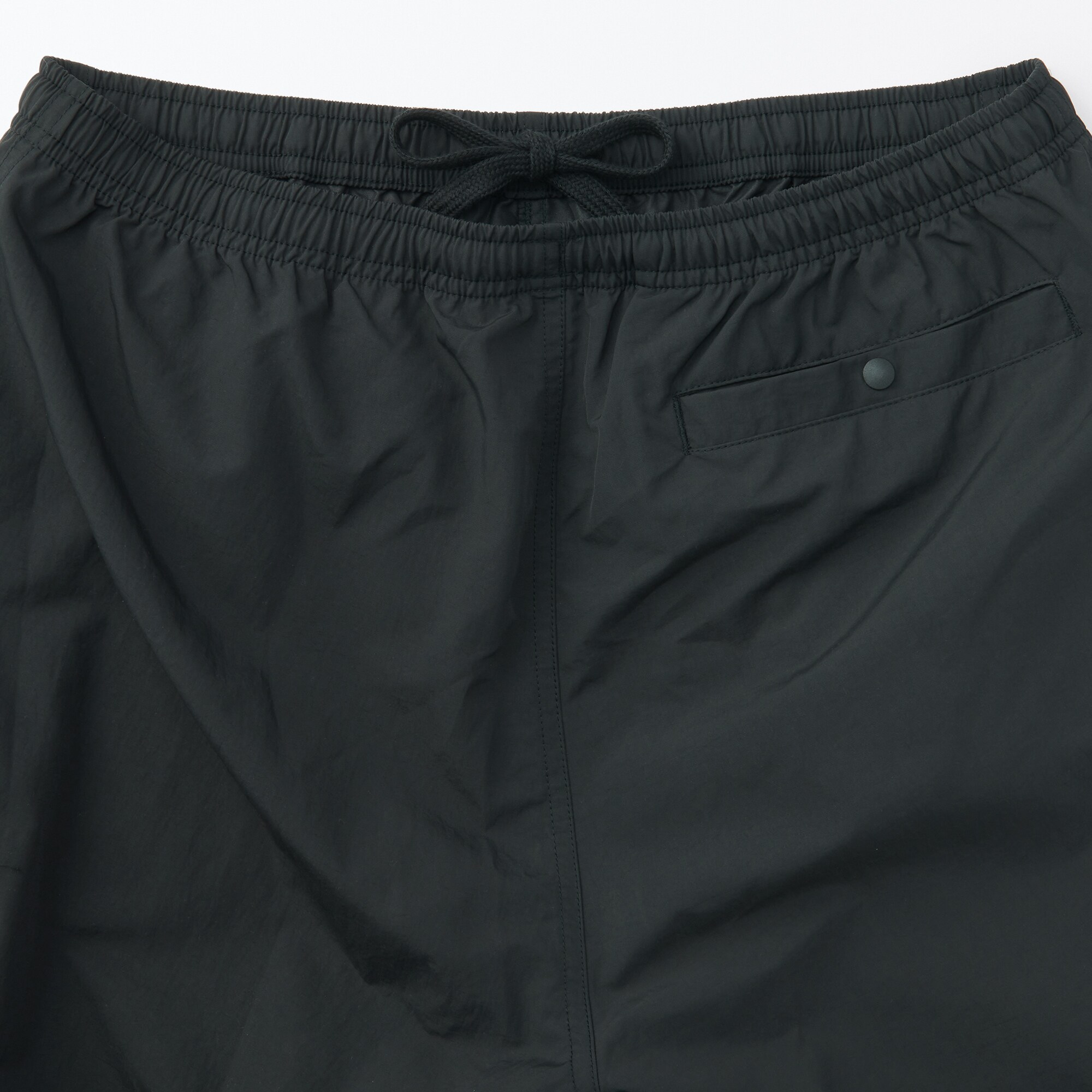 紳士　撥水ナイロンポケッタブルショートパンツ