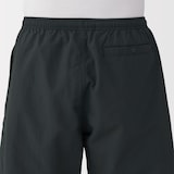 紳士　撥水ナイロンポケッタブルショートパンツ