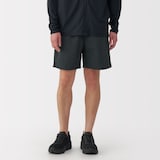 紳士　撥水ナイロンポケッタブルショートパンツ