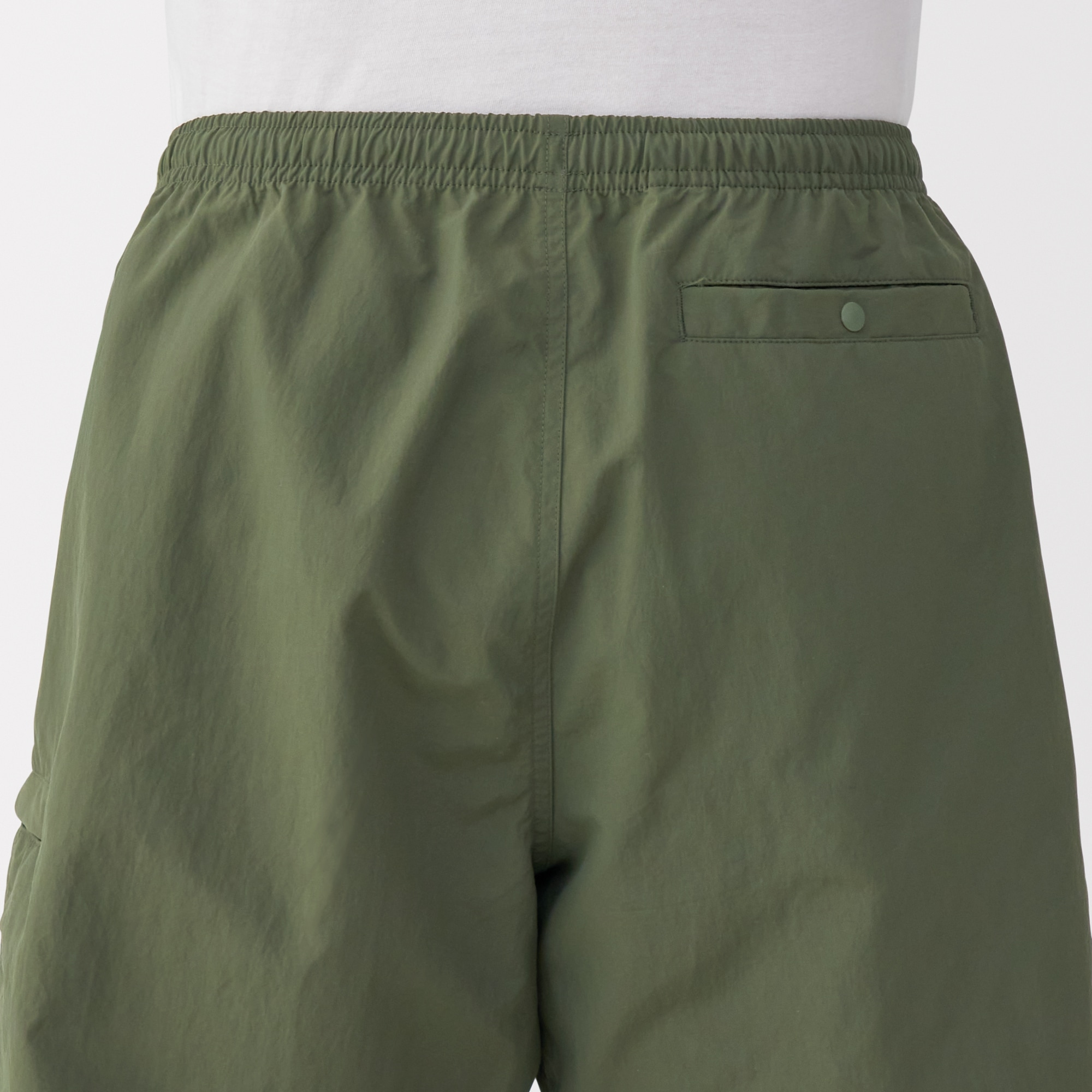 紳士 撥水ナイロンポケッタブルショートパンツ | 無印良品