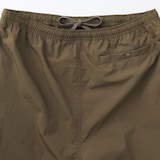 紳士　撥水ナイロンポケッタブルショートパンツ