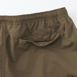 紳士　撥水ナイロンポケッタブルショートパンツ