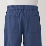 紳士　木の実から作ったカポック混ヘリンボーンワイドパンツ