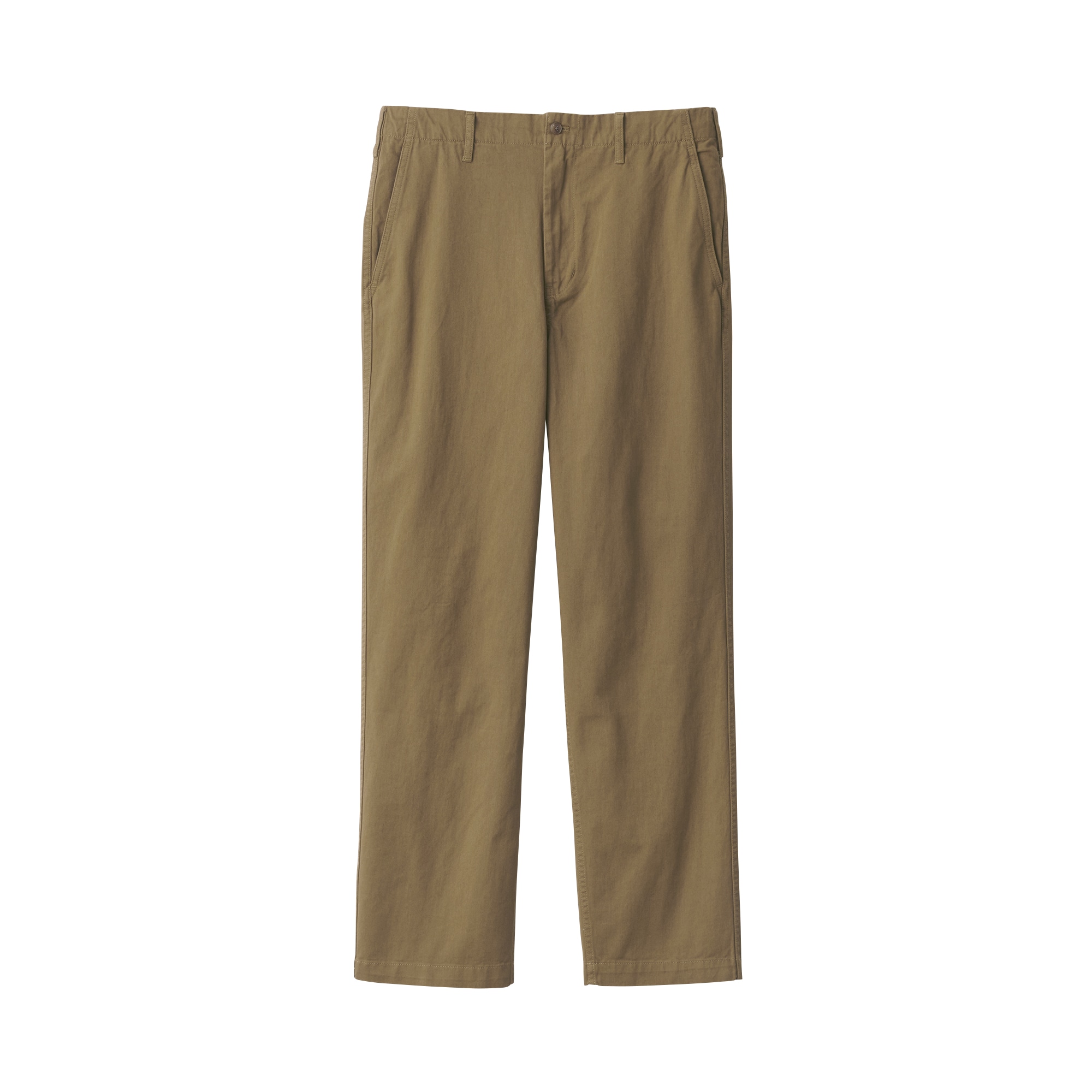 紳士　洗いざらしチノワイドパンツ