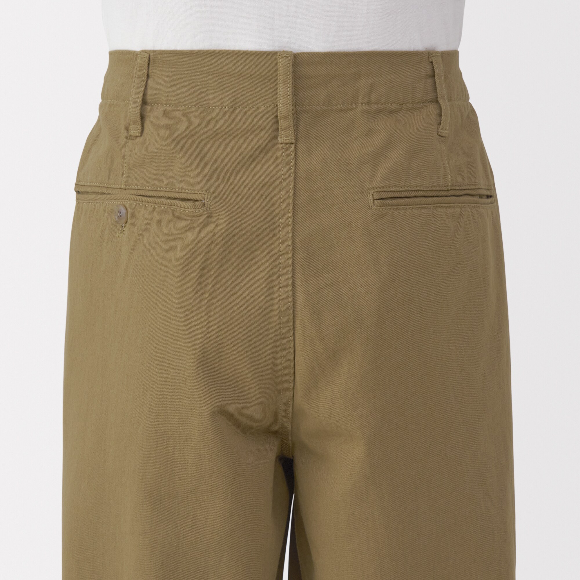 紳士 洗いざらしチノワイドパンツ | 無印良品