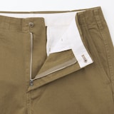 紳士　洗いざらしチノワイドパンツ